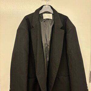 The Frankie Shop - Oversized Boyfriend Blazer, Black